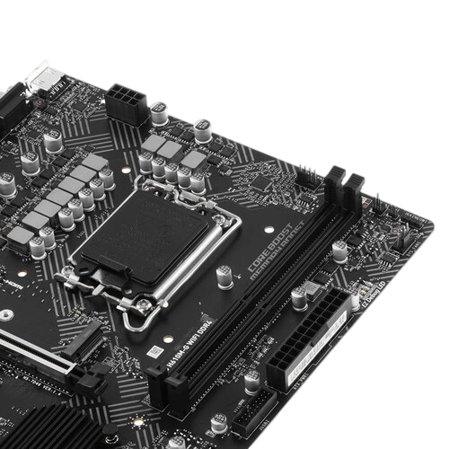 Материнская плата MSI PRO H610M-G WIFI DDR4 2 x кабель SATA, антенна Wi-Fi, диск с ПО, документация, задняя планка, крепеж для разъема M.2