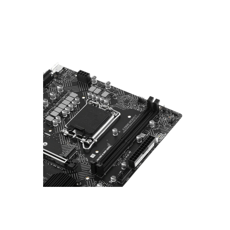 Материнская плата MSI PRO H610M-G WIFI DDR4 2 x кабель SATA, антенна Wi-Fi, диск с ПО, документация, задняя планка, крепеж для разъема M.2