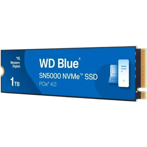 Твердотельный накопитель Western Digital 1000 Gb SN5000 Blue (WDBS3F0010BNC-WRSN)