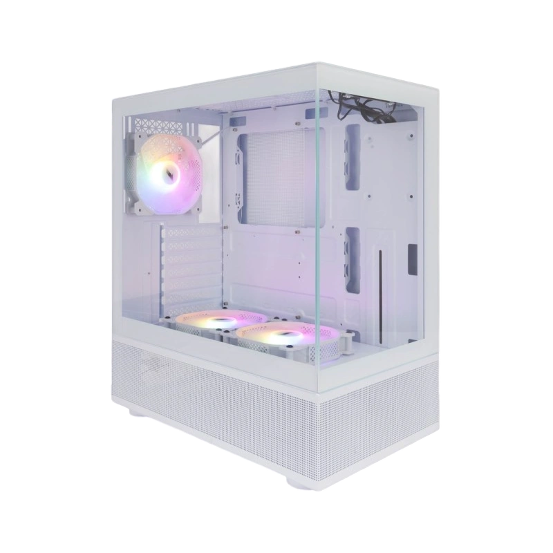 Компьютерный корпус 1STPLAYER MIKU Mi7-A LED TG White (Mi7-A-WH-2F1R-W-1F1-W)