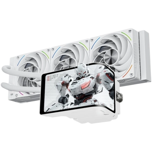 Система жидкостного охлаждения для процессора Thermalright Wonder Vision 360 Turbo ARGB White (TRWV360TAW)