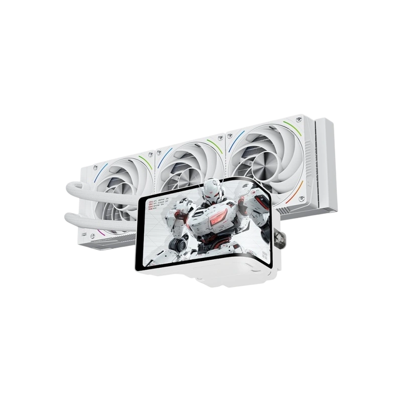 Система жидкостного охлаждения для процессора Thermalright Wonder Vision 360 Turbo ARGB White (TRWV360TAW)
