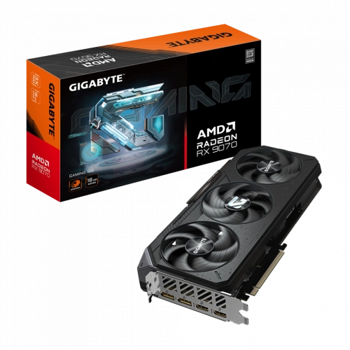Видеокарта Gigabyte (GV-R9070GAMING-16GD) Radeon RX 9070 16GB GAMING