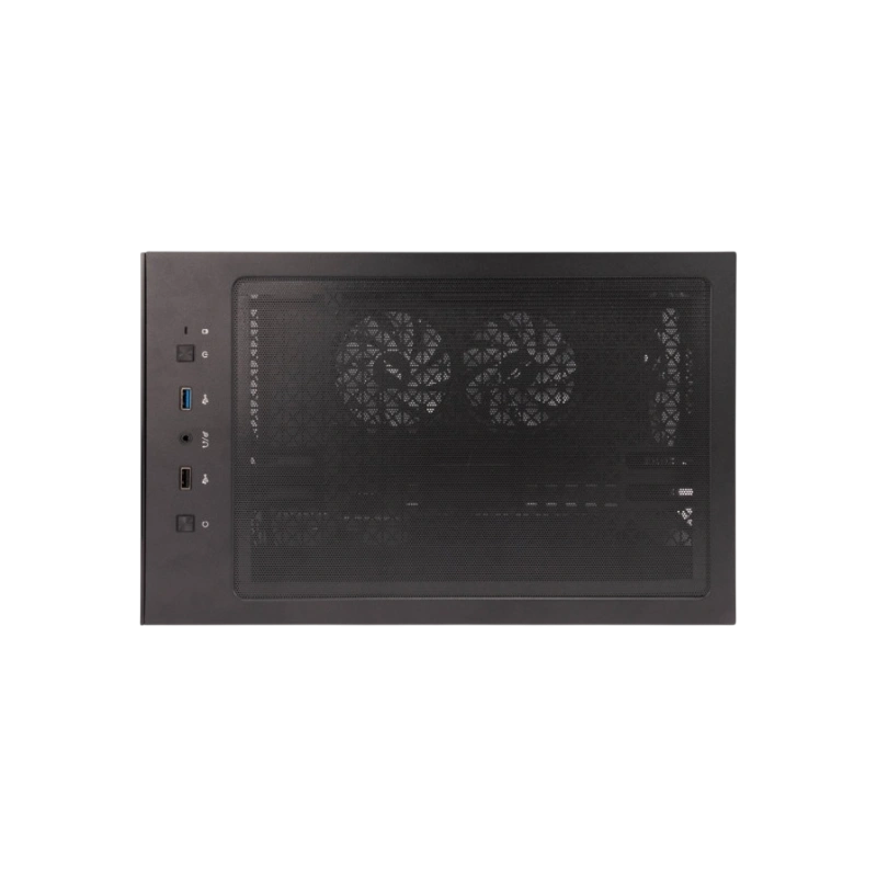 Компьютерный корпус 1STPLAYER MIKU Mi7-A ARGB Black (Mi7-A-BK-2FC7R-1FC7)