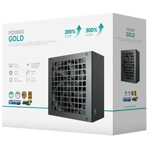 Блок питания Deepcool 1000W GAMERSTORM PQ1000G 16 Pin (PCIe 5.0 Connector Cable Details)