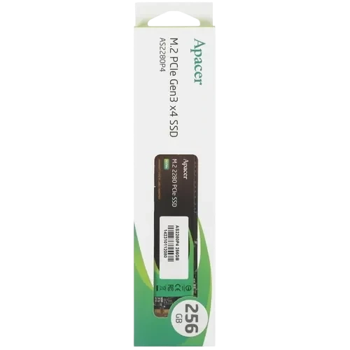 Твердотельный накопитель Apacer 256 Gb AS2280P4 (AP256GAS2280P4-1) BOX