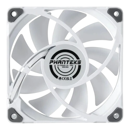 Вентилятор для корпуса PHANTEKS M25 DRGB PWM White (PH-F120M25_DRGB_PWM_WT01_RU) комплект крепежа