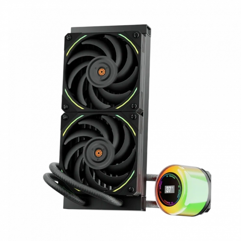 Система жидкостного охлаждения для процессора 1STPLAYER CC 240 Black ARGB CC-240-BK