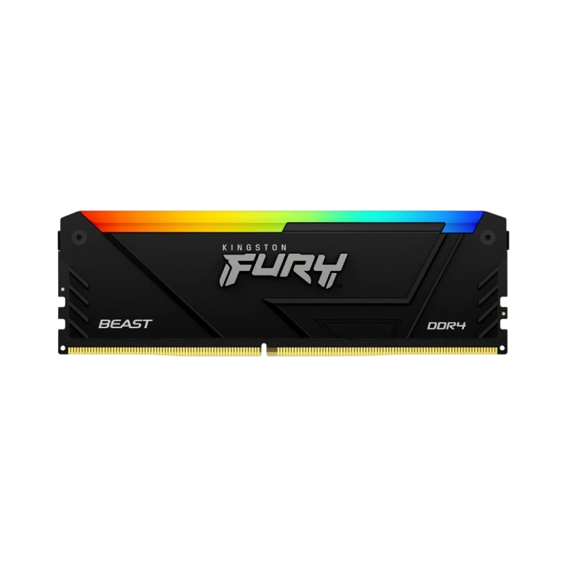 Оперативная память 16 Gb 3200 MHz Kingston FURY Beast RGB XMP Black (KF432C16BB12A/16)