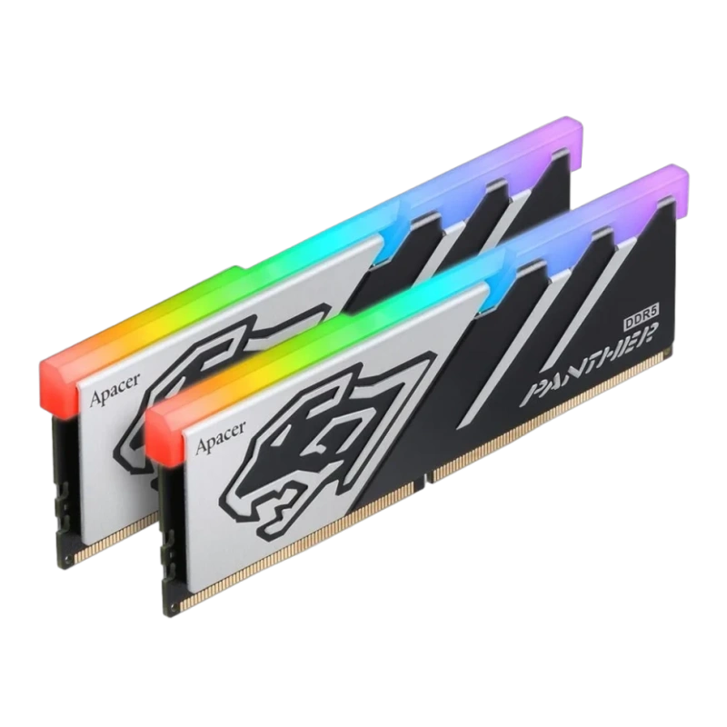Оперативная память 32 Gb 6000 MHz Apacer Panther RGB OC Black/White (AH5U32G60C6229BAA-2)