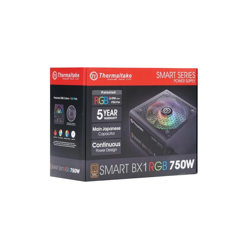 Блок питания Thermaltake 750W SMART BX1 RGB (PS-SPR-0750NHSABE-1)