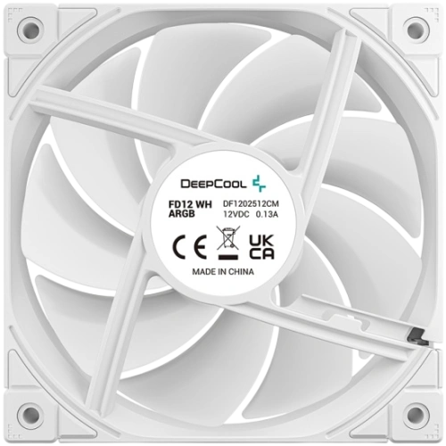 Вентилятор для корпуса Deepcool FD12 ARGB WH ARGB White BOX