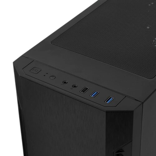 Компьютерный корпус Chieftec ELOX Black (AS-01B-OP)