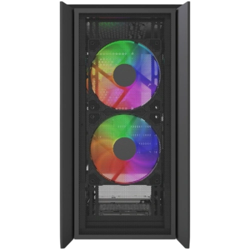 Компьютерный корпус Powercase ALISIO Micro Z3B ARGB V2 ARGB Black (CAMZB-A3-V2)