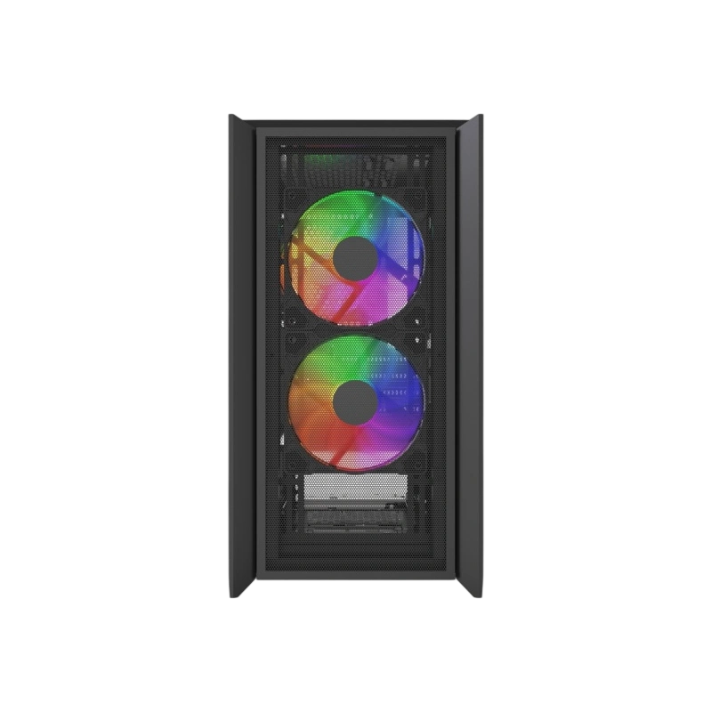 Компьютерный корпус Powercase ALISIO Micro Z3B ARGB V2 ARGB Black (CAMZB-A3-V2)