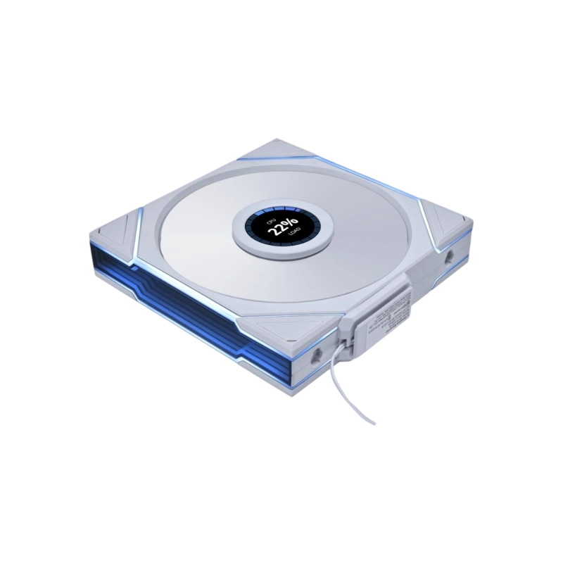 Вентилятор для корпуса Lian Li UNI FAN TL WIRELESS LCD 140 Reverse 14RTLLCD1W1W ARGB White (G99.14RTLLCD1W1W.R0)
