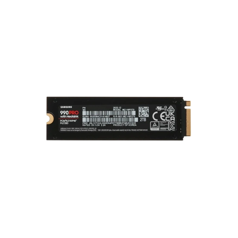 Твердотельный накопитель Samsung 2000 Gb 990 PRO (MZ-V9P2T0CW)