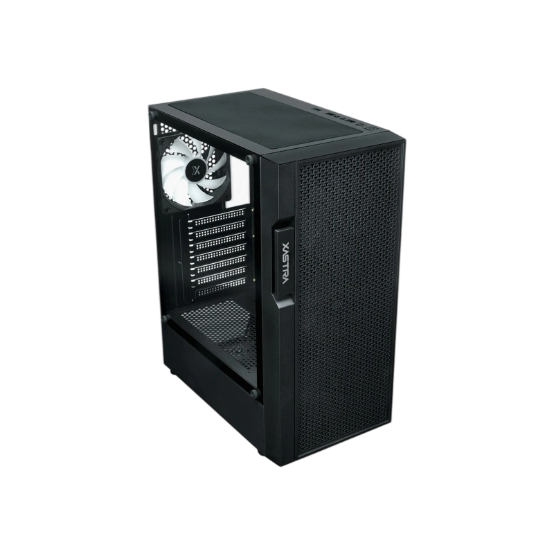 Компьютерный корпус XASTRA A302 4FRGB Black (A302-BK-FC120FRGB-4F-GL)