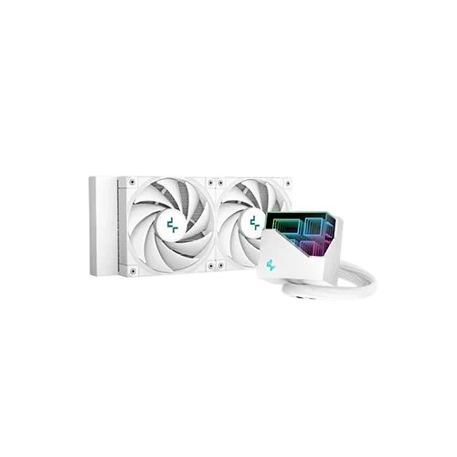 Система жидкостного охлаждения для процессора Deepcool LT520 WH ARGB PWM R-LT520-WHAMNF-G-1