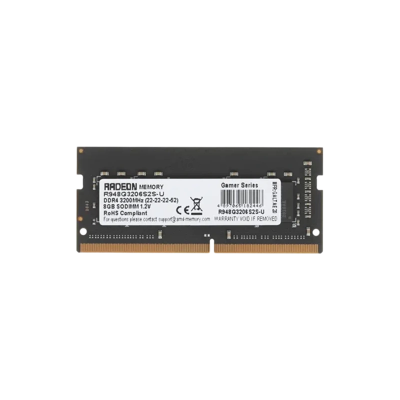Оперативная память 8 Gb 3200 MHz AMD R9 GAMERS SERIES (R948G3206S2S-U)