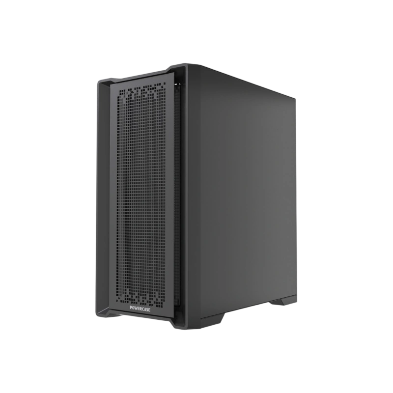 Компьютерный корпус Powercase ByteFlow Micro CP Black (CAMBCP-F0)