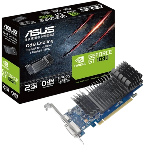Видеокарта ASUS (GT1030-SL-2G-BRK) GeForce GT 1030 2GB Silent BRK