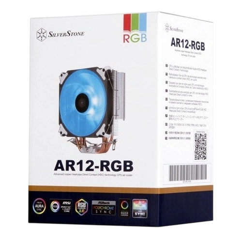 Кулер для процессора SilverStone SST-AR12-RGB Argon RGB G530AR12RGB0020 PWM