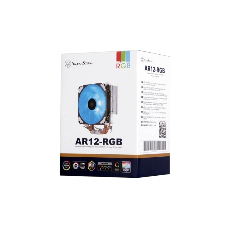 Кулер для процессора SilverStone SST-AR12-RGB Argon RGB G530AR12RGB0020 PWM
