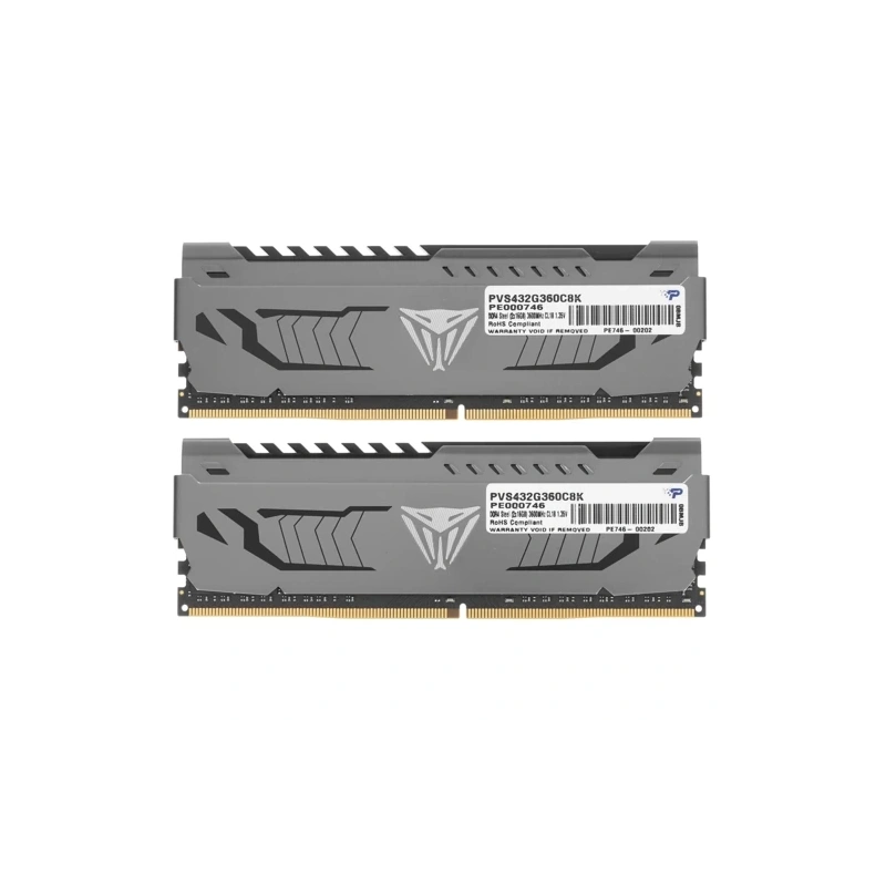 Оперативная память 32 Gb 3600 MHz PATRIOT VIPER STEEL (PVS432G360C8K)