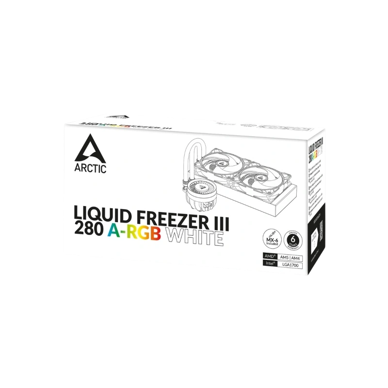 Система жидкостного охлаждения для процессора Arctic Cooling Liquid Freezer III-280 White (ACFRE00151A)