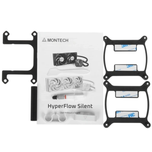 Система жидкостного охлаждения для процессора Montech HYPERFLOW SILENT 360 (W) White