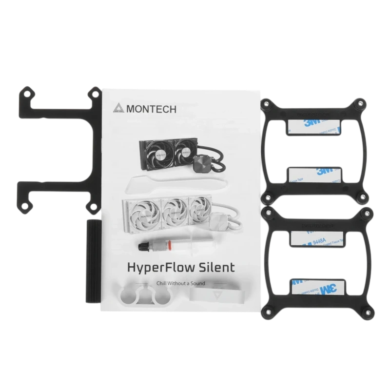Система жидкостного охлаждения для процессора Montech HYPERFLOW SILENT 360 (W) White