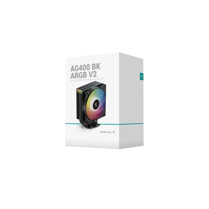 Кулер для процессора Deepcool AG400 BK ARGB V2 Black