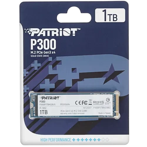 Твердотельный накопитель Patriot 1000 Gb P300 (P300P1TBM28) BOX