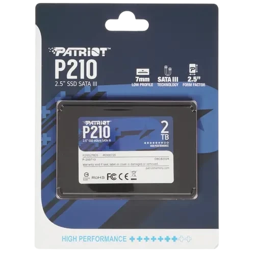 Твердотельный накопитель Patriot 2000 Gb P210 (P210S2TB25)