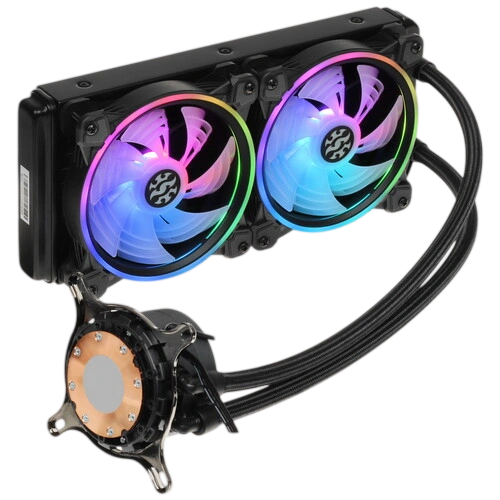 Система жидкостного охлаждения для процессора ADATA XPG Levante X 240 RGB Black LEVANTEX240-BKCWW