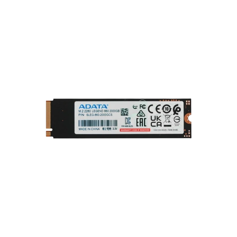 Твердотельный накопитель ADATA XPG 2000 Gb LEGEND 860 (SLEG-860-2000GCS) BOX