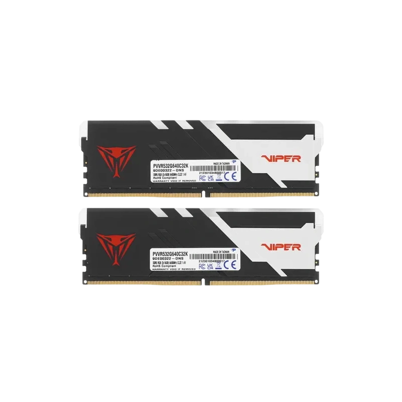 Оперативная память 32 Gb 6400 MHz PATRIOT VIPER VENOM RGB (PVVR532G640C32K)