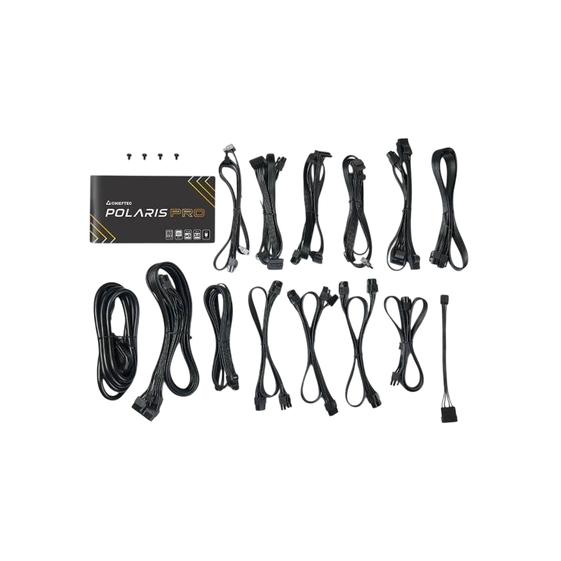 Блок питания Chieftec 1300W POLARIS PRO (PPX-1300FC-A3) (PCIe 5.0 Connector Cable Details)