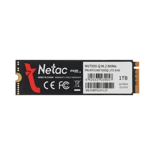Твердотельный накопитель NETAC 1000 Gb NV7000-Q (NT01NV7000Q-1T0-E4X)