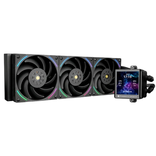 Система жидкостного охлаждения для процессора Thermalright Frozen Vision 360 ARGB Black V2 (TRFV360ABV2)