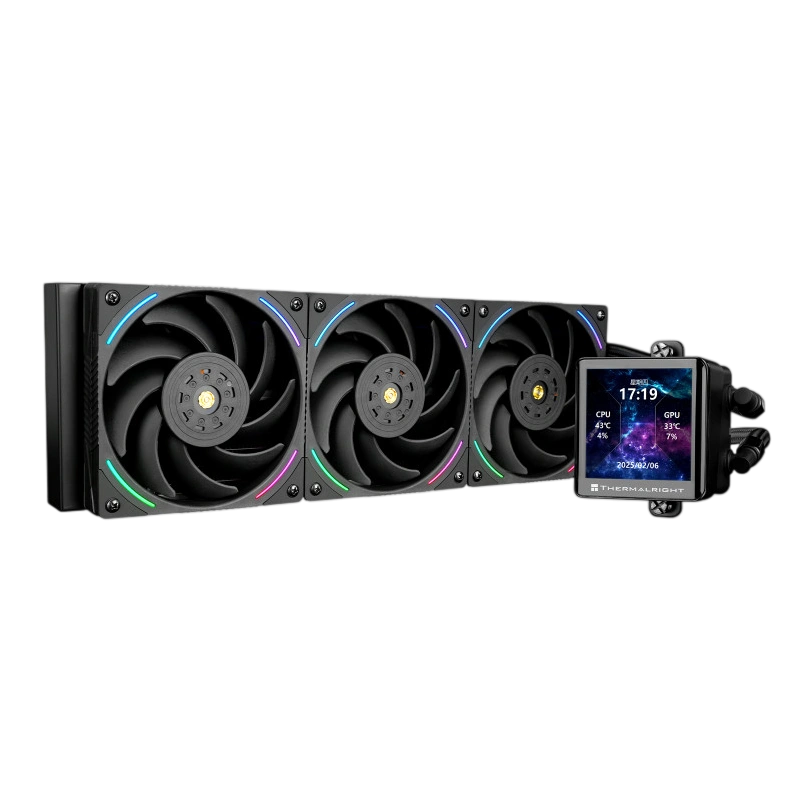 Система жидкостного охлаждения для процессора Thermalright Frozen Vision 360 ARGB Black V2 (TRFV360ABV2)
