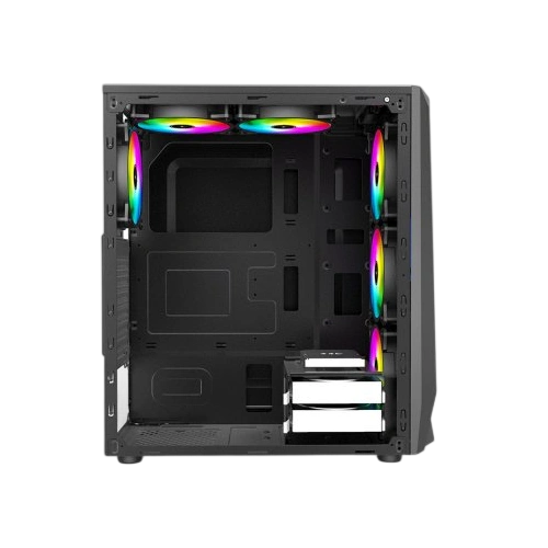 Компьютерный корпус ALSEYE TG Black (Reactor-B)