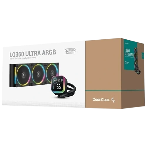 Система жидкостного охлаждения для процессора Deepcool LQ360 ULTRA ARGB Black