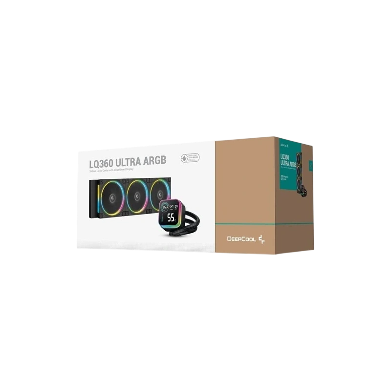 Система жидкостного охлаждения для процессора Deepcool LQ360 ULTRA ARGB Black