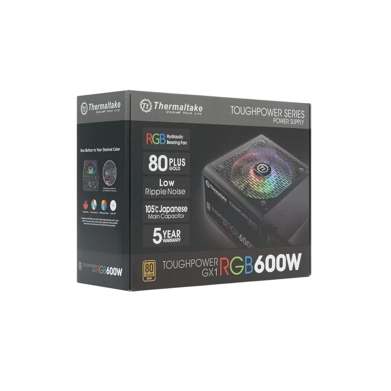 Блок питания Thermaltake 600W TOUGHPOWER GX1 RGB 600 (PS-TPD-0600NHFAGE-1)