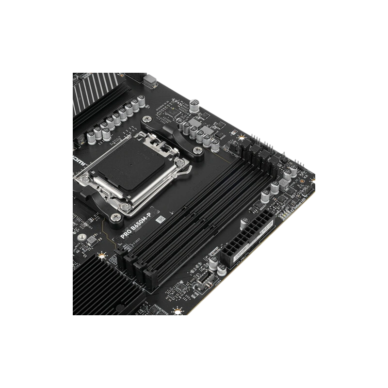 Материнская плата MSI PRO B650M-P документация, задняя планка, кабель SATA, крепеж для разъема M.2