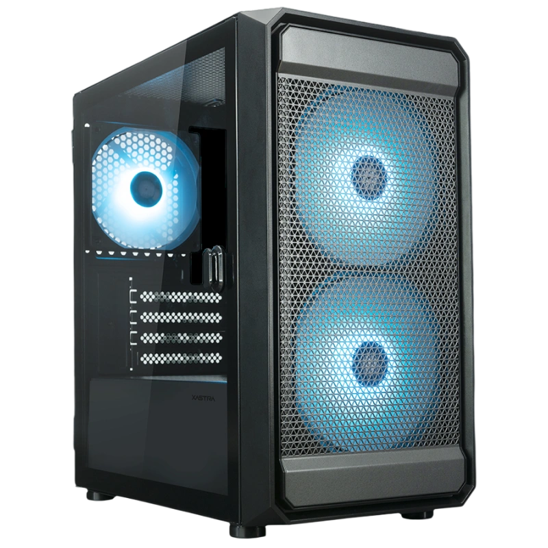 Компьютерный корпус XASTRA A303M 3ARGB Black (A303M-2FC14A-1FC12A-D)