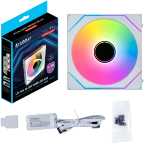 Вентилятор для корпуса Lian Li UNI FAN SL-INF 140 Wireless Reverse Blade ARGB White (14RSLIN1W1W) (G99.14RSLIN1W1W.R0)