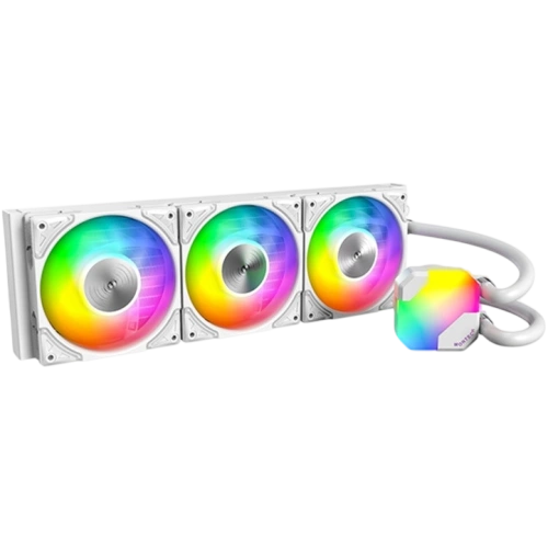 Система жидкостного охлаждения для процессора Montech HyperFlow 360 ARGB White (HYPERFLOW ARGB 360 (W))